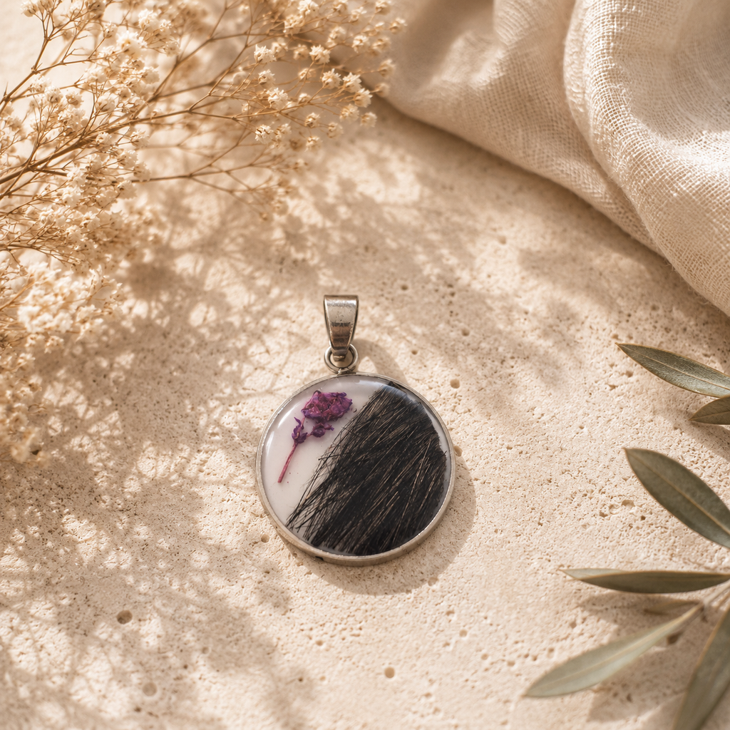 Amulett mit Tierhaar