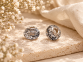 Perle mit Ösenkappen